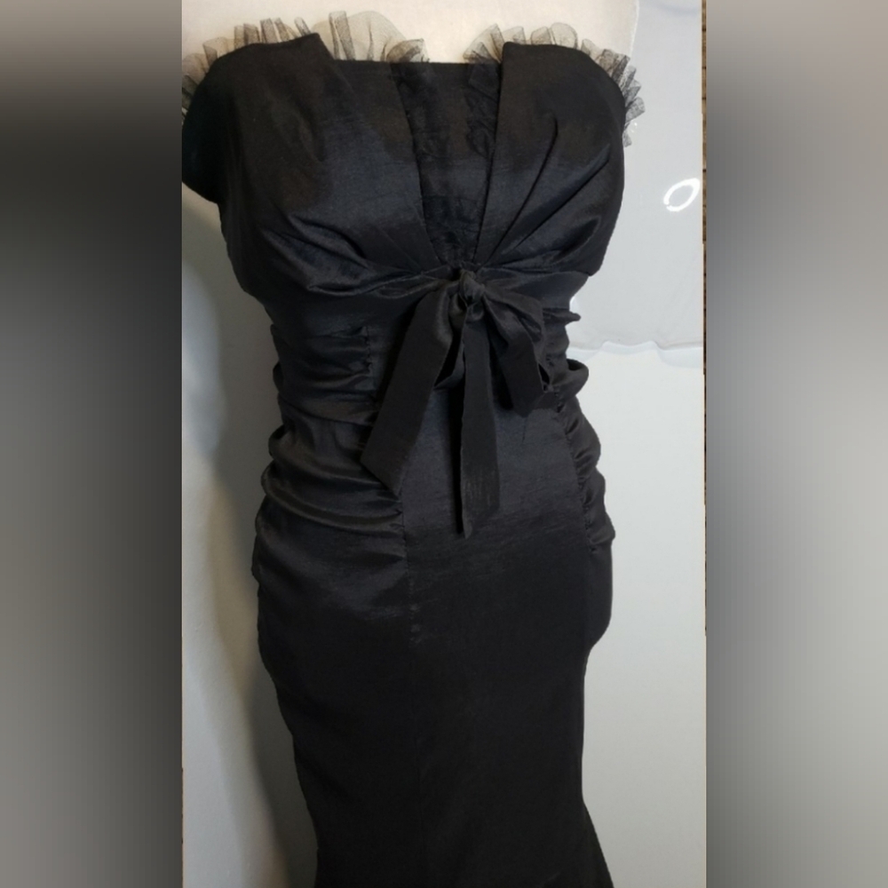 90'S Dancing Queen Gown LBD - Picture 8 of 13